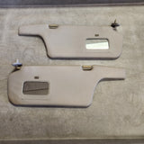 1999-2000 Mazda Protege Grey Left & Right Side Sun Visor Set