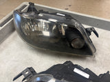 2003 Mazda Protege5 Protege5 PR5 Black Housing OEM Canadian Headlights Set