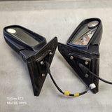 1999-2003 Mazda Protege Protege5 Power Side View Mirror Set (Silver)