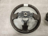 2001-2003 Mazda Protege Steering Wheel with Airbag Brown/Tan #10