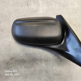 1999-2003 Mazda Protege RH Right Passenger Side View Mirror (MATTE BLACK)