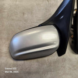 1999-2003 Mazda Protege Protege5 Power Side View Mirror Set (Silver)