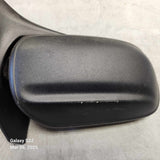1999-2003 Mazda Protege Protege5 Manual Side View Mirror Set (Black)