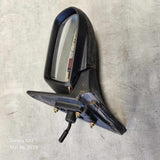 1999-2003 Mazda Protege RH Right Passenger Side View Manual Mirror (MATTE BLACK)