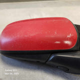 1999-2003 Mazda Protege RH Right Passenger Side View Mirror (RED)