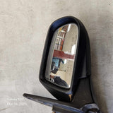 1999-2003 Mazda Protege RH Right Passenger Side View Manual Mirror (MATTE BLACK)