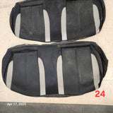 2003 Mazdaspeed Protege Seat Cover Yellow Stitch Rear Bench