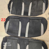 2003 Mazdaspeed Protege Seat Cover Yellow Stitch Rear Bench
