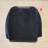 2003 Mazdaspeed Protege Seat Cover Orange Stitch Front Right Upper
