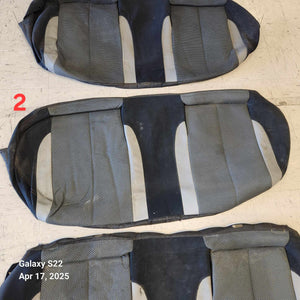 2003 Mazdaspeed Protege Seat Cover Orange Stitch Rear Bench