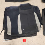2003 Mazdaspeed Protege Seat Cover Yellow Stitch Rear Bench Upper 60 Section