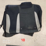 2003 Mazdaspeed Protege Seat Cover Yellow Stitch Rear Bench Upper 60 Section