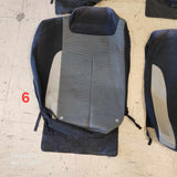 2003 Mazdaspeed Protege Seat Cover Orange Stitch Rear Bench Upper Section