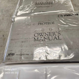 2001-2003 Mazda Protege Owner's Manual & Warranty Information Booklet