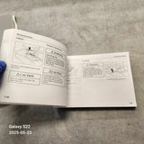 2001-2003 Mazda Protege Owner's Manual & Warranty Information Booklet
