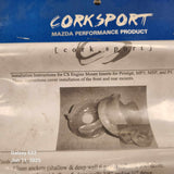 1999-2003 Mazda Protege Corksport Engine Mount Inserts 2.0L Front & Rear
