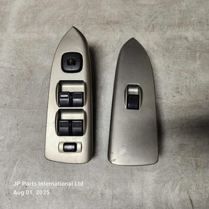 1999-2003 Mazda Protege LHD Power Window Switch Set (Silver)