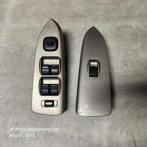 1999-2003 Mazda Protege LHD Power Window Switch Set (Silver)