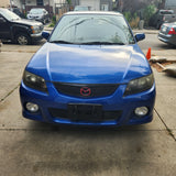 2001-2003 Mazda Protege Protege5 Power Side View Mirror Set (Laser Blue)