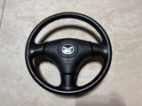 2001-2003 Mazda Protege Protege5 Leather Steering Wheel