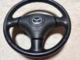 2001-2003 Mazda Protege Protege5 Leather Steering Wheel
