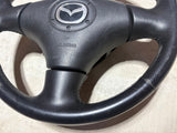 2001-2003 Mazda Protege Protege5 Leather Steering Wheel