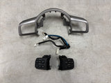 2008-2014 Mazda2 Multimedia and Cruise Control Steering Wheel Switch Set with Trim