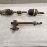 2001-2003 MAZDA PROTEGE PASSENGER AXLE WITH INTERMEDIATE SHAFT (ABS)