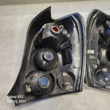 Mazda Protege5 Black Euro CF Carbon Style Tail Lights