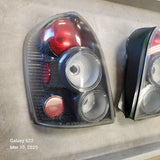 Mazda Protege5 Black Euro CF Carbon Style Tail Lights