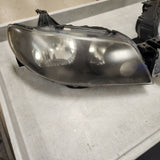2002-2003 Mazda Protege5 Black Housing Headlights Set