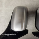 1999-2003 Mazda Protege Protege5 Power Side View Mirror Set (Silver)