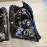 Mazda Protege5 Black Euro CF Carbon Style Tail Lights