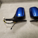 2001-2003 Mazda Protege Protege5 Power Side View Mirror Set (Laser Blue)