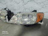 2001-2003 Mazda Protege Sedan Chrome Headlight Set