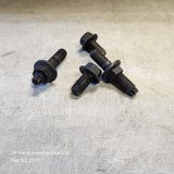 2001-2003 Mazda Protege Driver Transmission Mount Bracket Bolt Set (4 Pc)