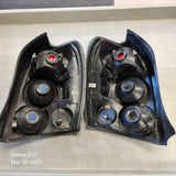 Mazda Protege5 Black Euro CF Carbon Style Tail Lights