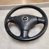 2001-2003 Mazda Protege Protege5 Leather Steering Wheel