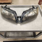 2002-2003 Mazda Protege5 Black Housing Headlights Set
