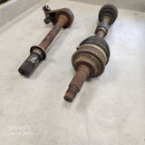 2001-2003 MAZDA PROTEGE PASSENGER AXLE WITH INTERMEDIATE SHAFT (ABS)