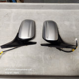 1999-2003 Mazda Protege Protege5 Power Side View Mirror Set (Silver)
