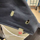 2003 Mazdaspeed Protege Seat Cover Driver Front Lower - Yellow Stitch