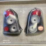 Mazda Protege5 Black Euro CF Carbon Style Tail Lights