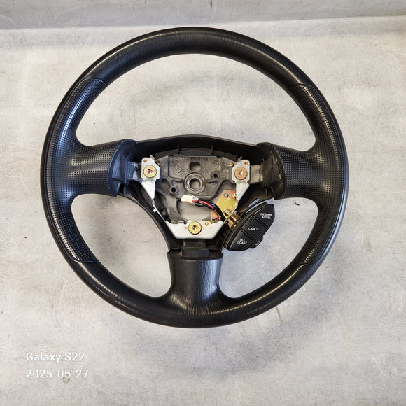 2001-2003 Mazda Protege Steering Wheel NO AIR BAG
