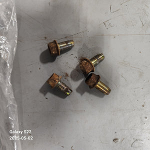 1999-2003 Mazda Protege Driver Engine Motor Mount Bolt Set (4 Pc)