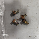 1999-2003 Mazda Protege Driver Engine Motor Mount Bolt Set (4 Pc)