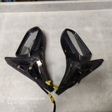 1999-2003 Mazda Protege Protege5 Power Side View Mirror Set (Silver)
