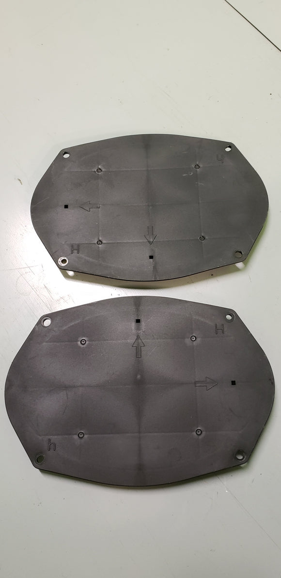 2003 Mazdaspeed Protege Rear Deck Speaker Delete Covers Set
