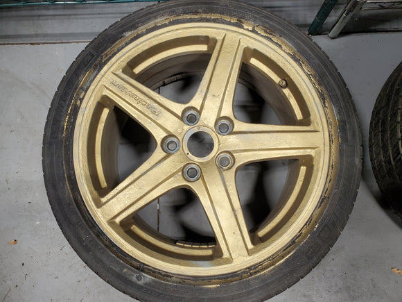 2003 Mazdaspeed Protege Racing Hart Wheel(GOLD)