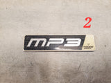 2001 Mazda MP3 Badge AUTHENTIC
